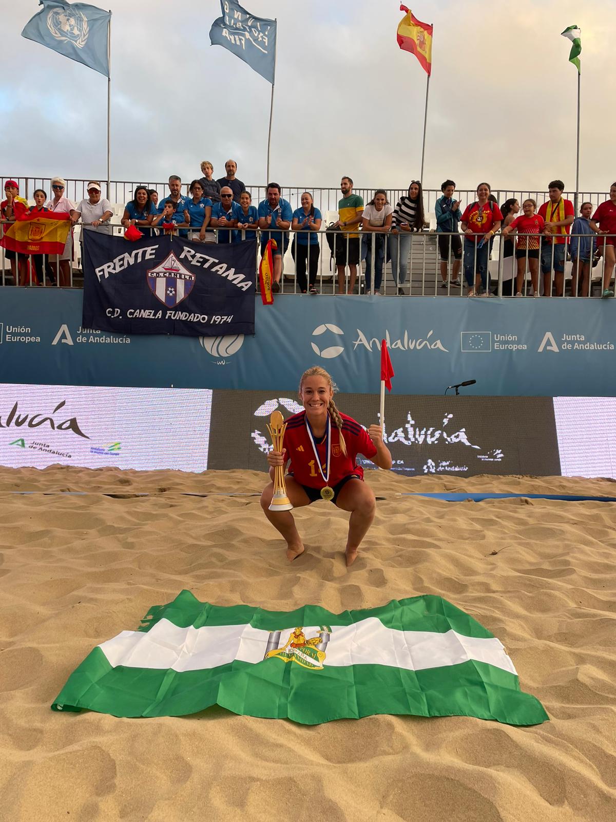 Cristina Dominguez Futbol Playa 2
