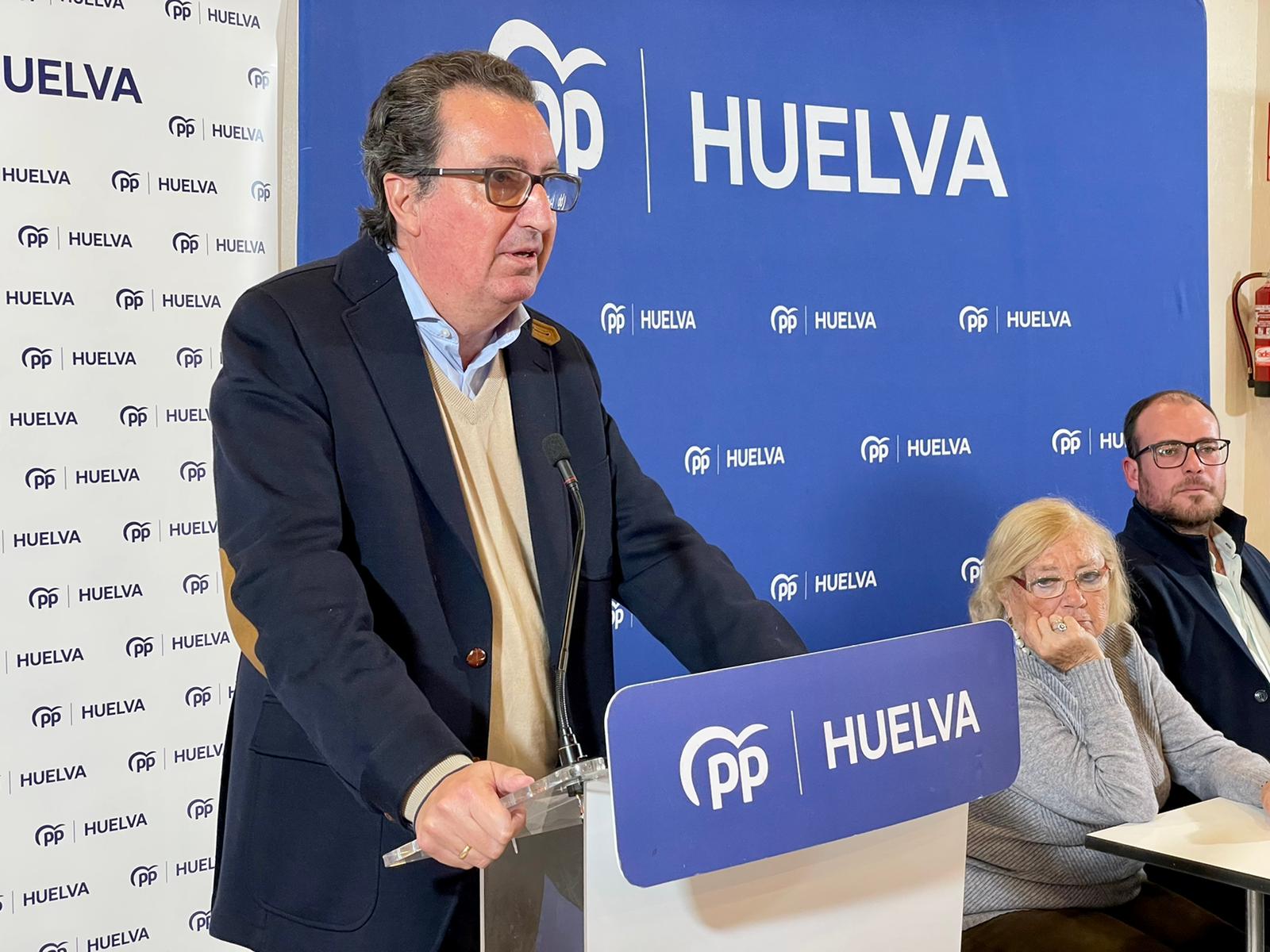 González en el acto del PP isleño