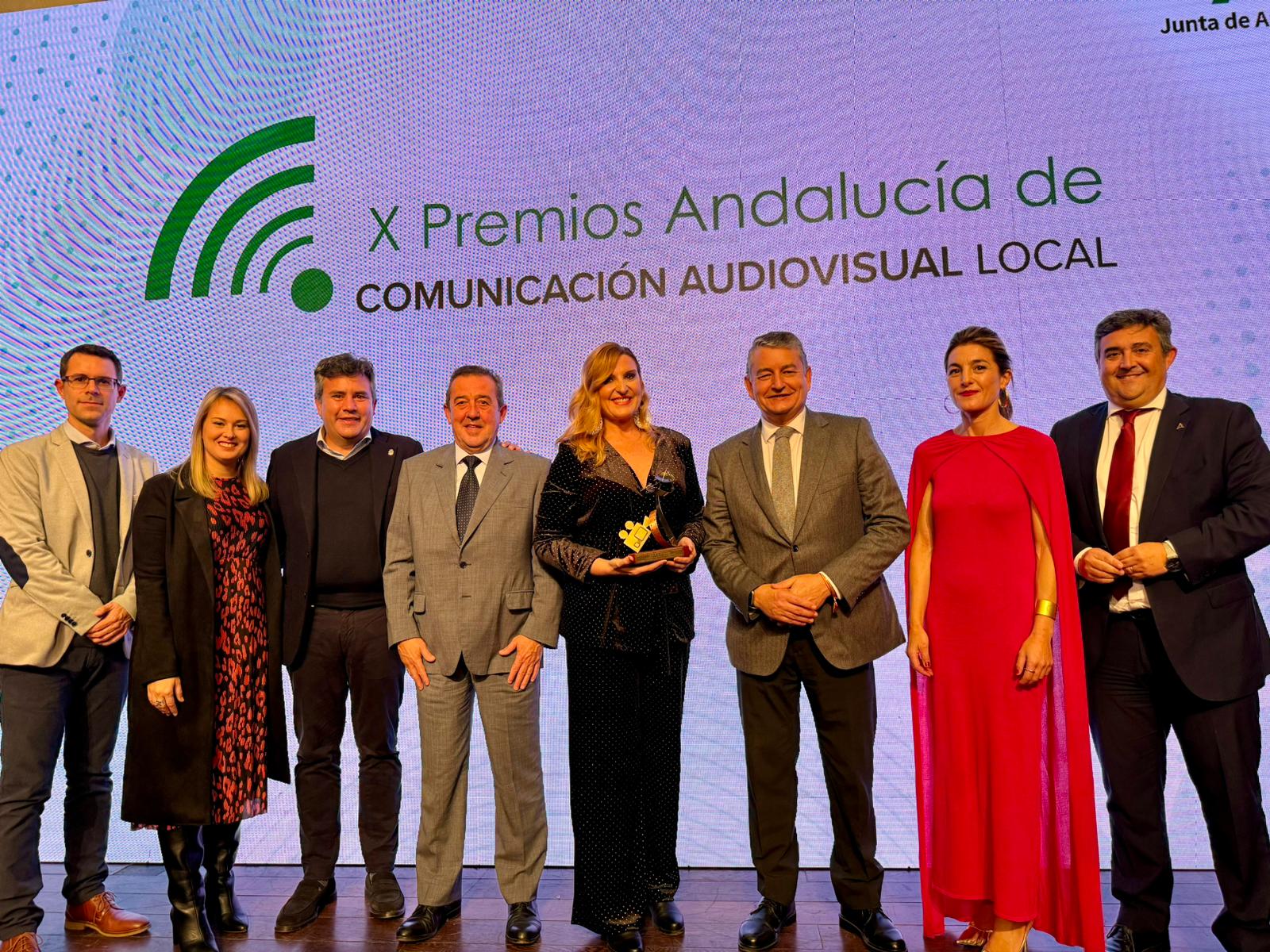 Entregado el premio a Canalcosta TV