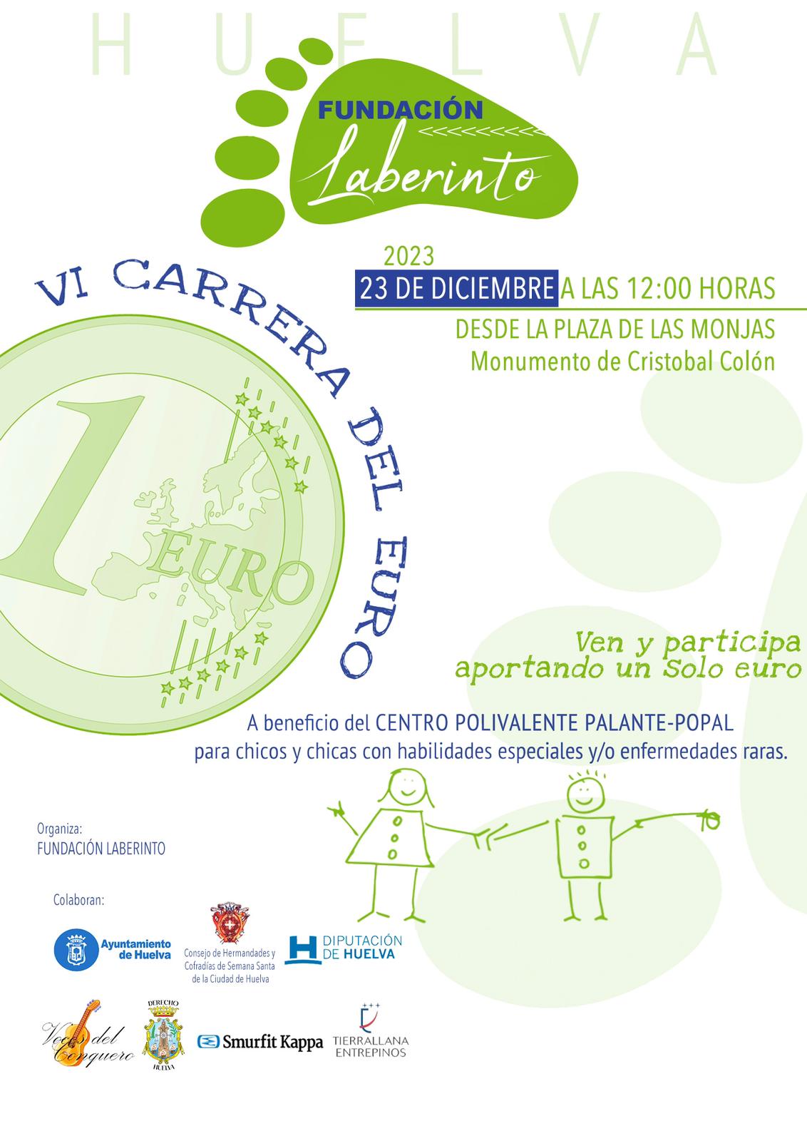 Cartel de la 'VI Carrera del Euro'