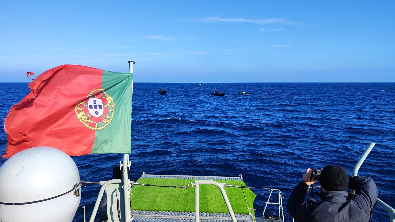 Detección de la narcolancha en el Algarve