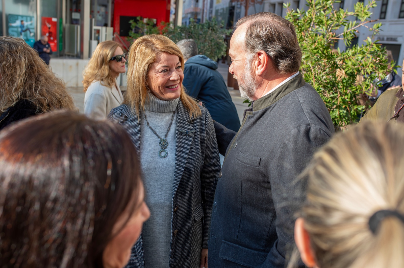 Miranda saluda a García Palacios