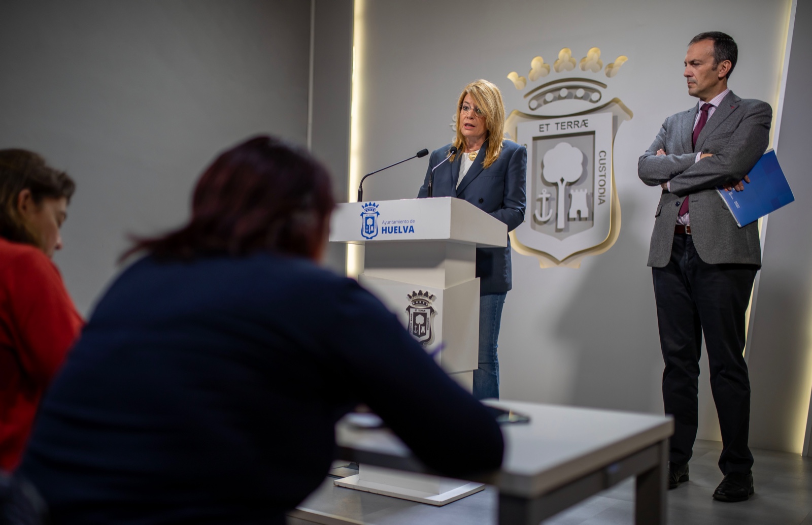 Presentación de los presupuestos para 2024 / Ayuntamiento de Huelva