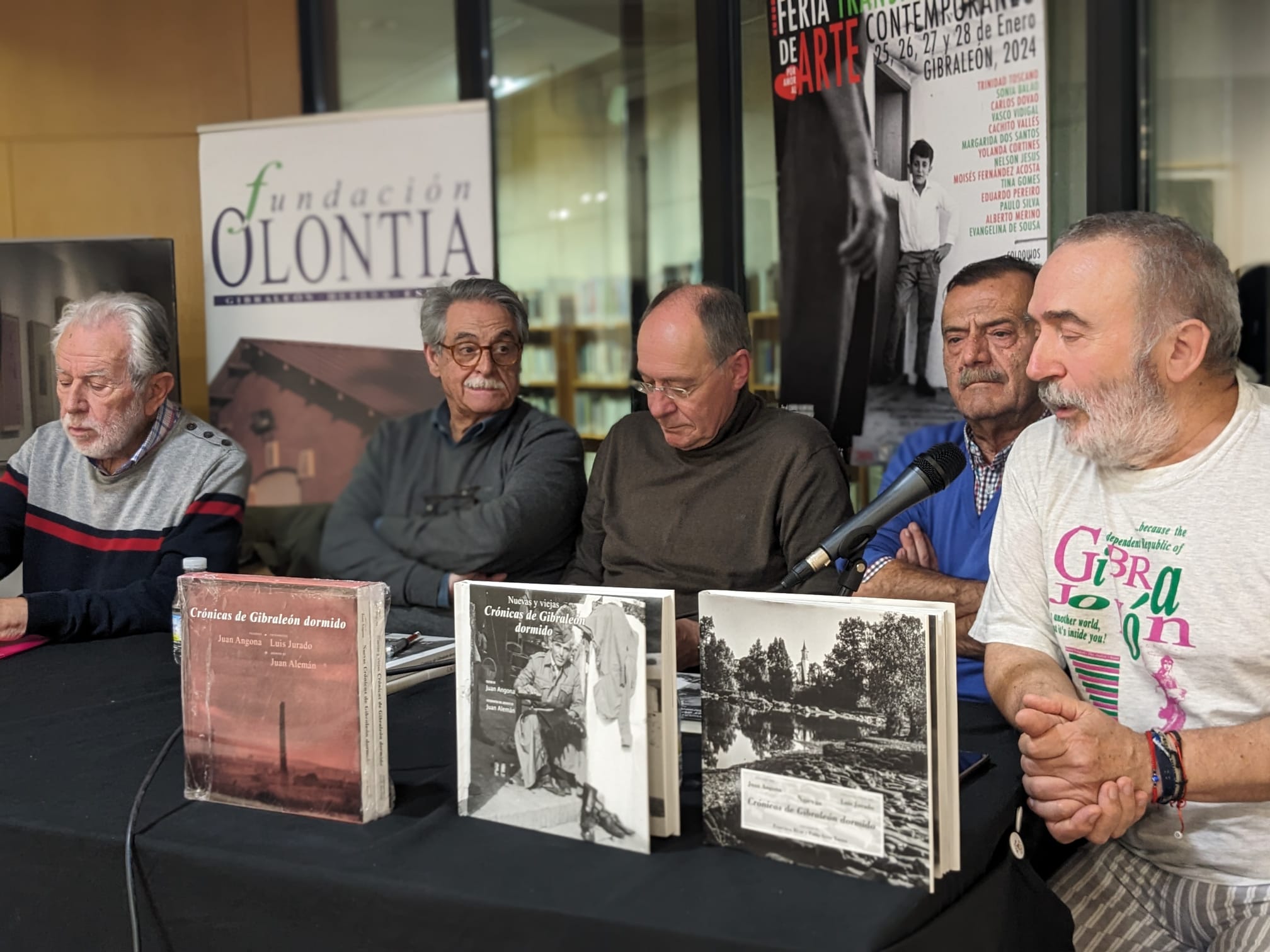 Charla libro Nuevas y viejas cronicas de Gibraleón dormido