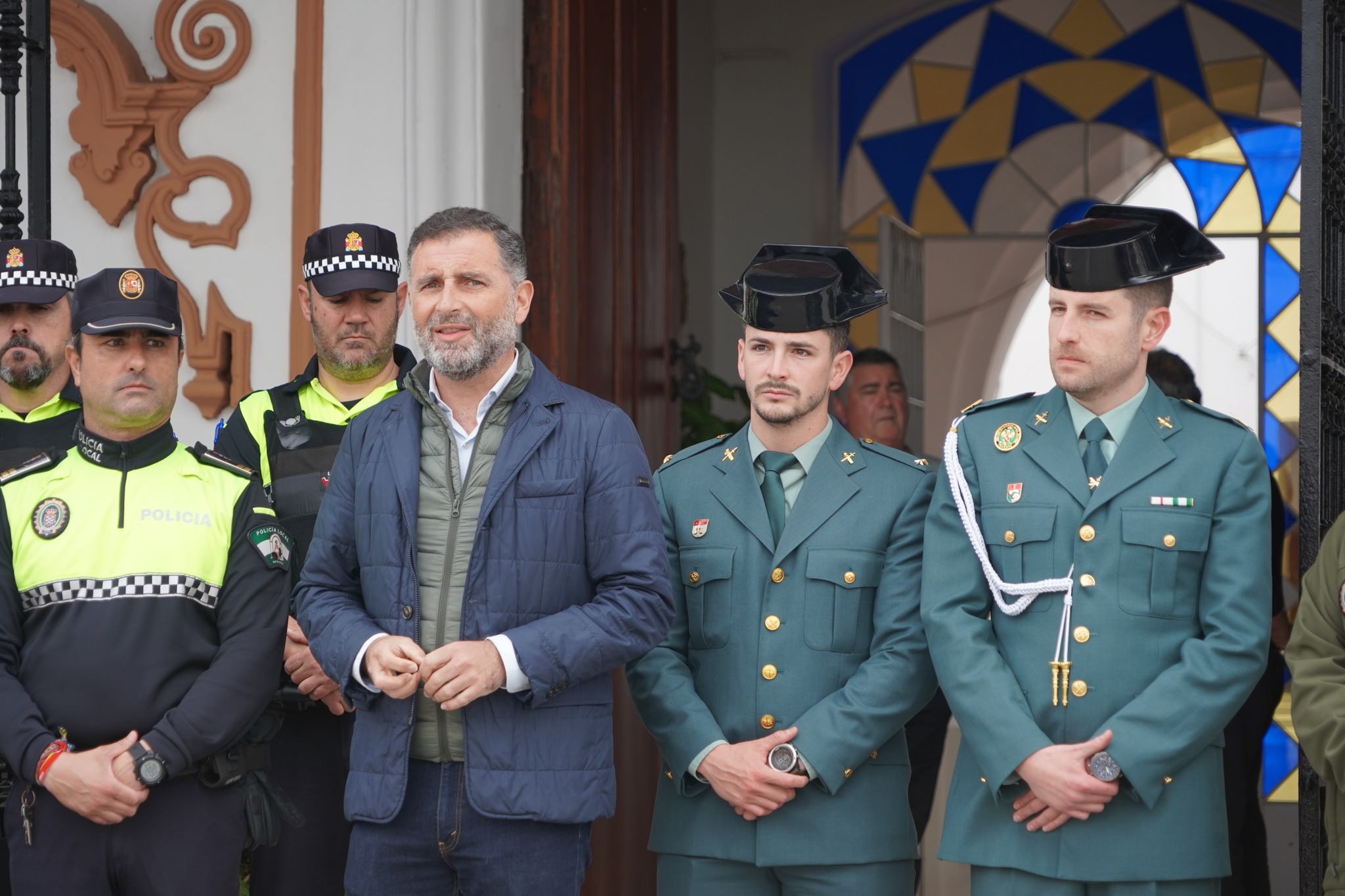 Minuto de silencio en Moguer