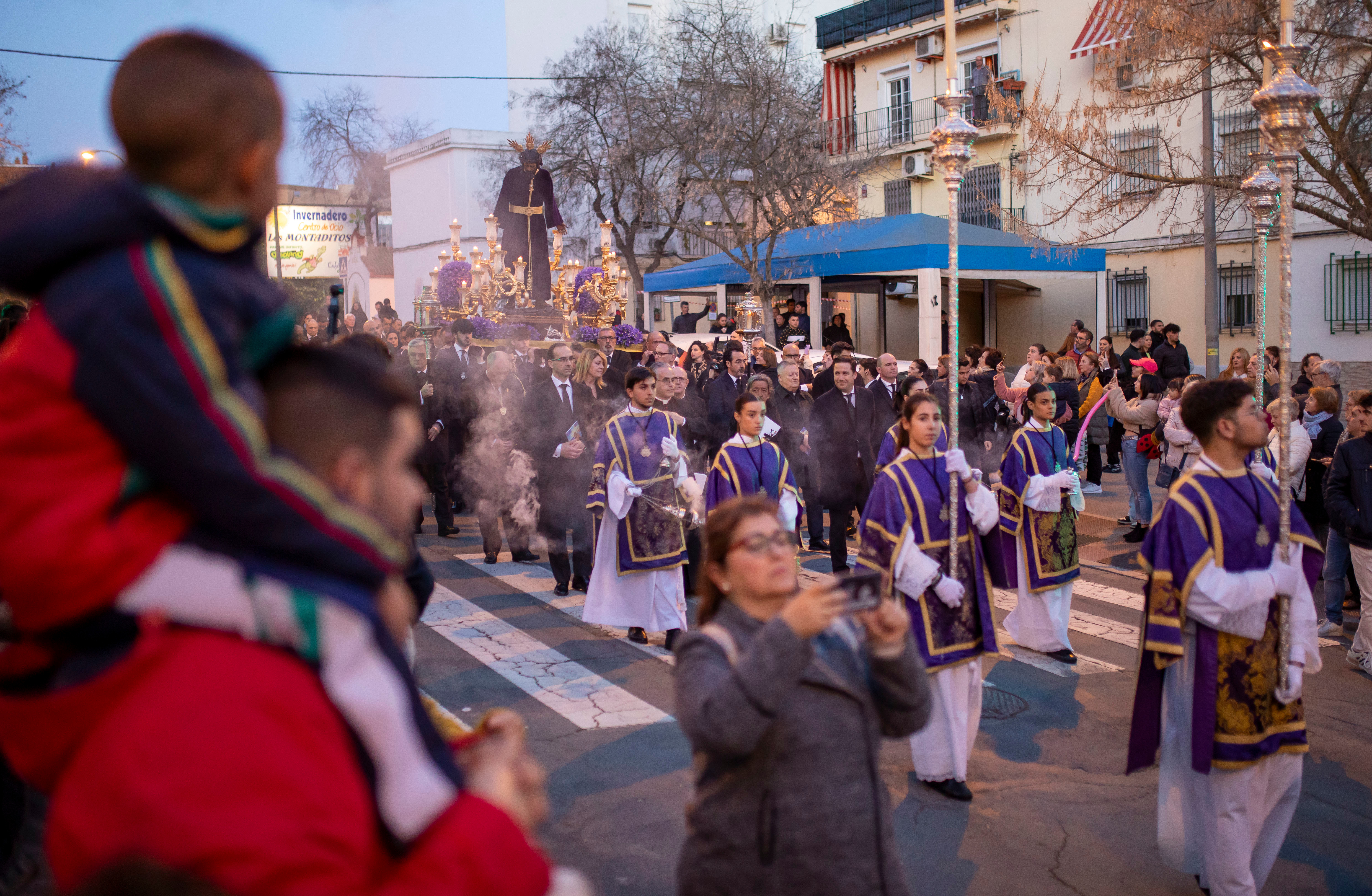Vía Crucis. Foto: Alberto Díaz
