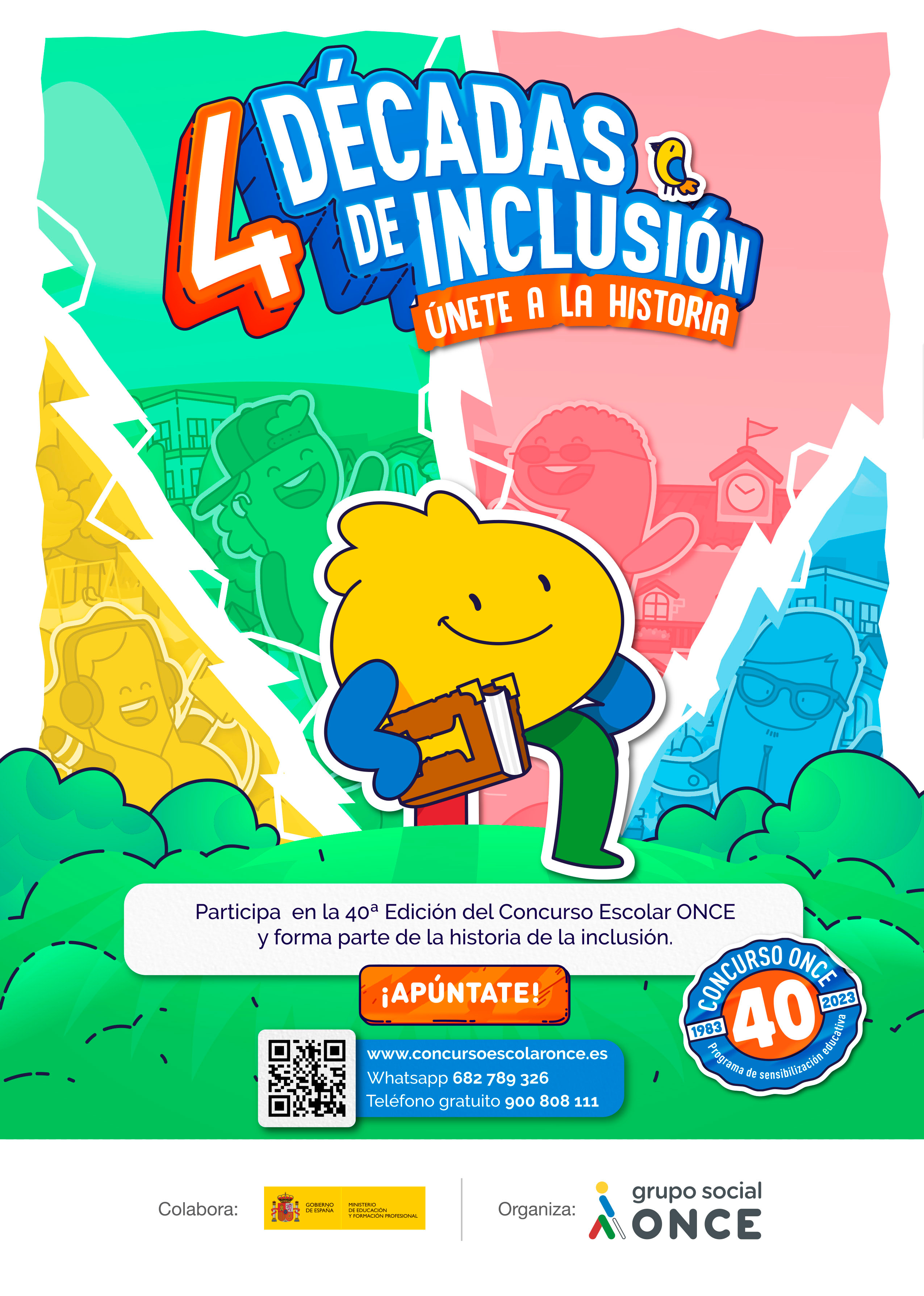 Cartel 40 Concurso Escolar ONCE