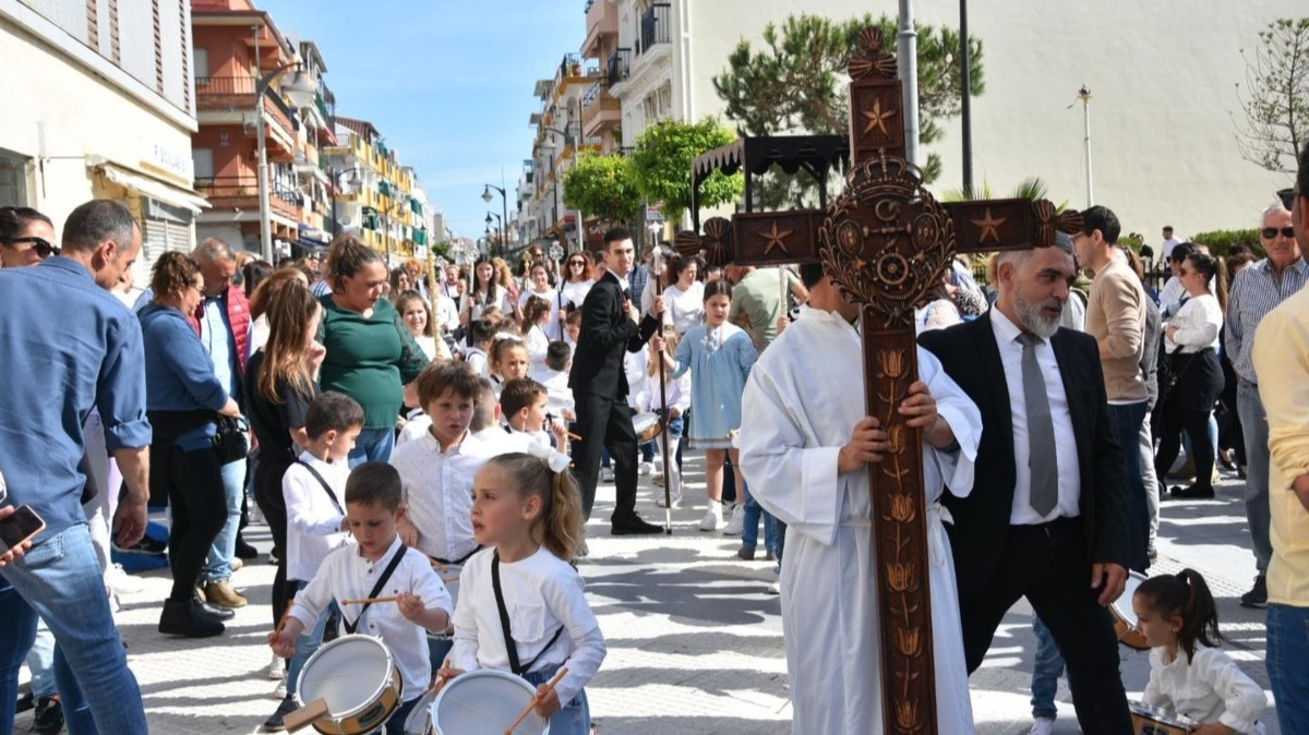 Procesión infantil de Punta Umbría 2023/ Facebook
