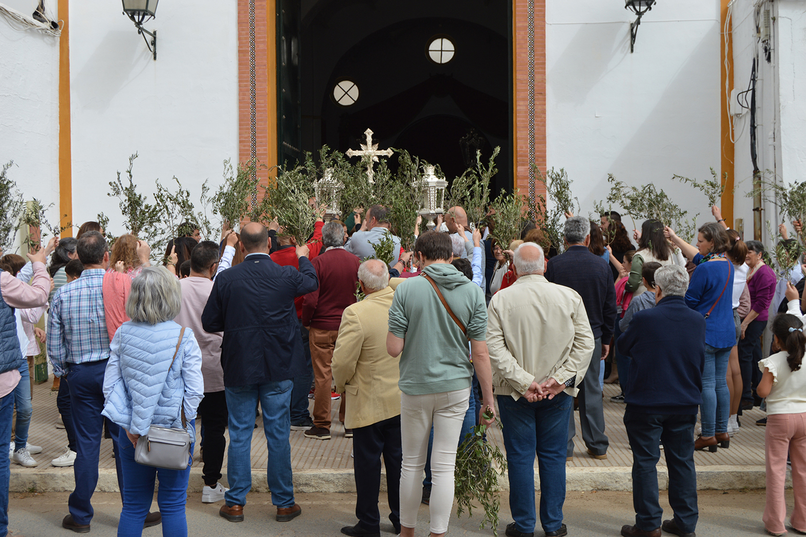 El pasado domingo se celebró la procesión de palmas.
