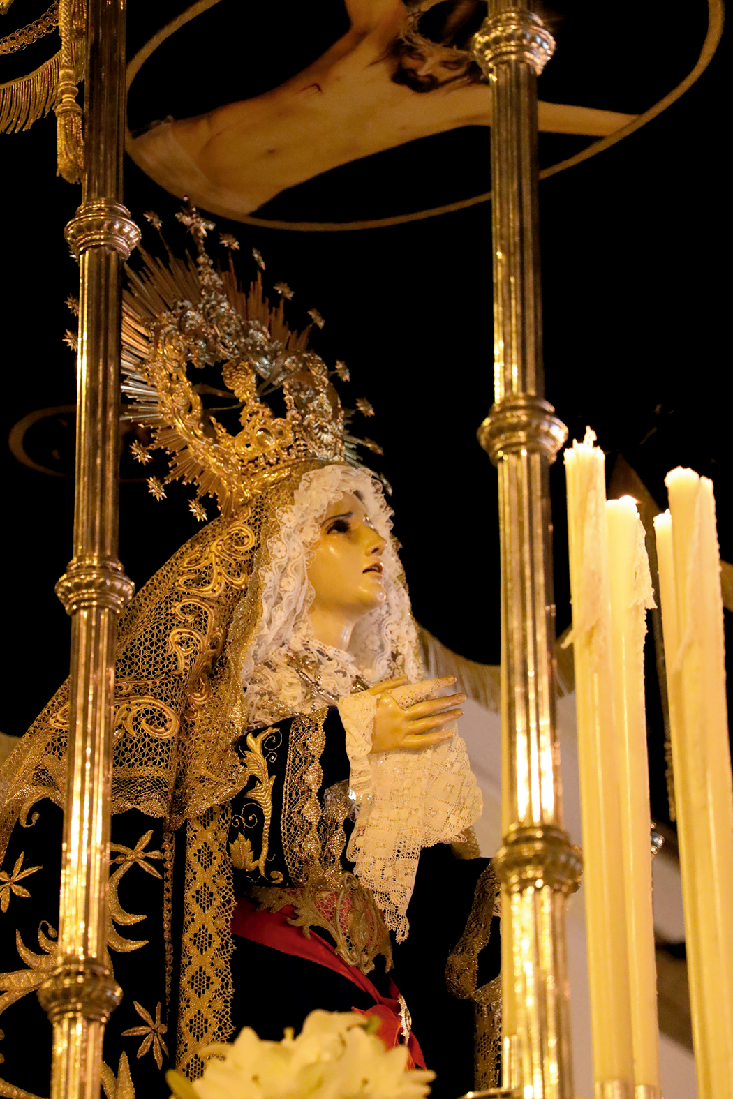 La Virgen de los Dolores saldrá si el tiempo lo permite el Viernes Santo.
