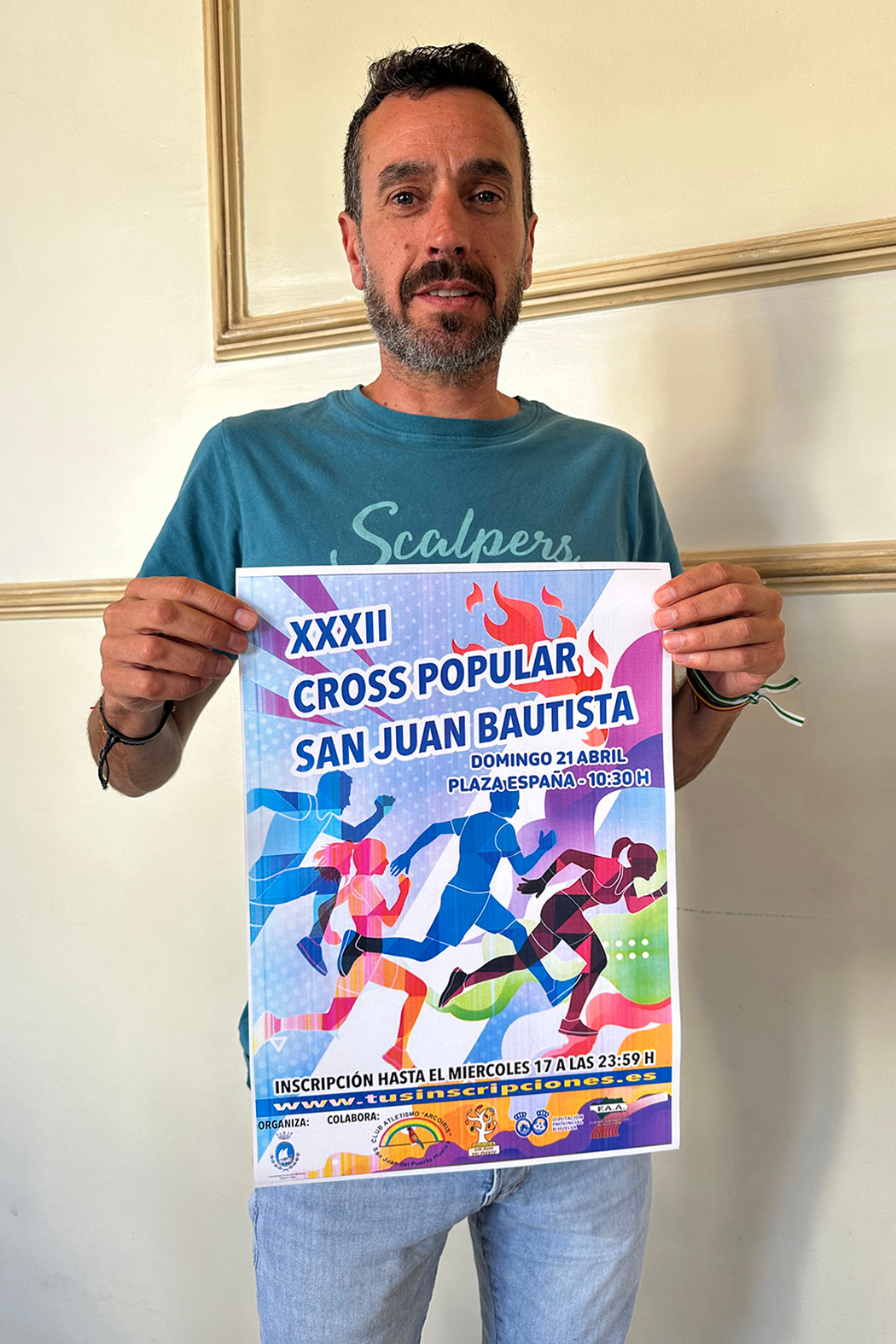 Miguel Beltrán presenta el cartel del XXXII Cross San Juan Bautista