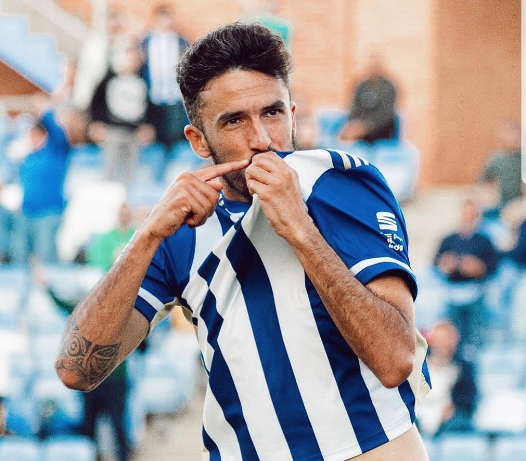 Alberto Quiles, jugador muy querido por la afición recreativista y canterano. Fuente: Instagram personal de Alberto Quiles