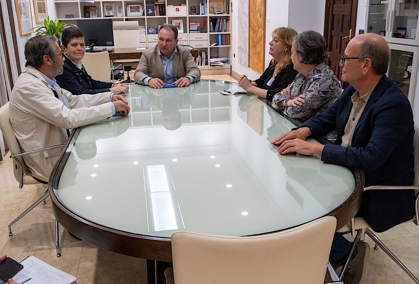 Reunión de trabajo APH con Diputación