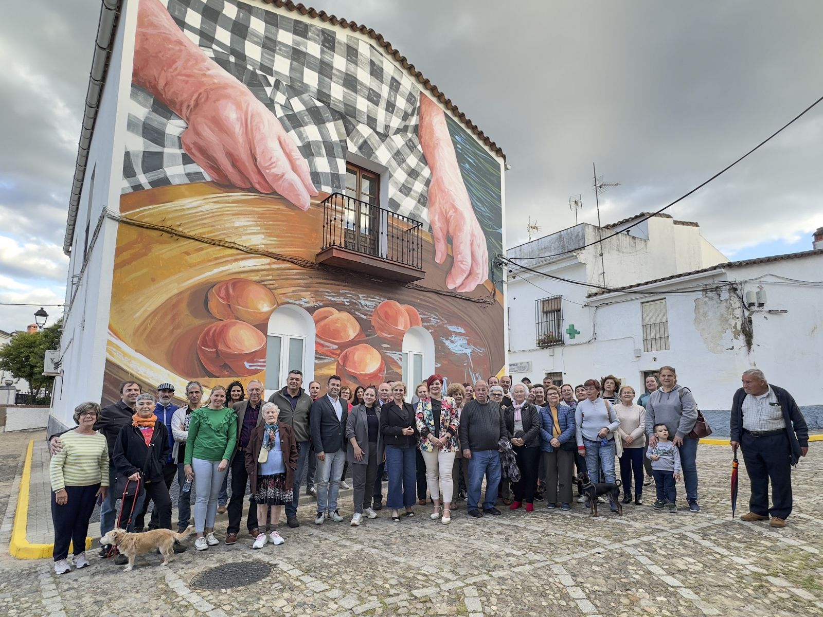 Inauguración del mural