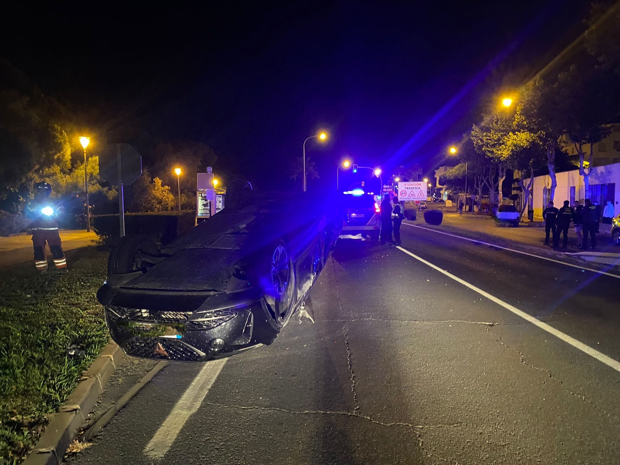 En el accidente se vieron implicados dos vehículos