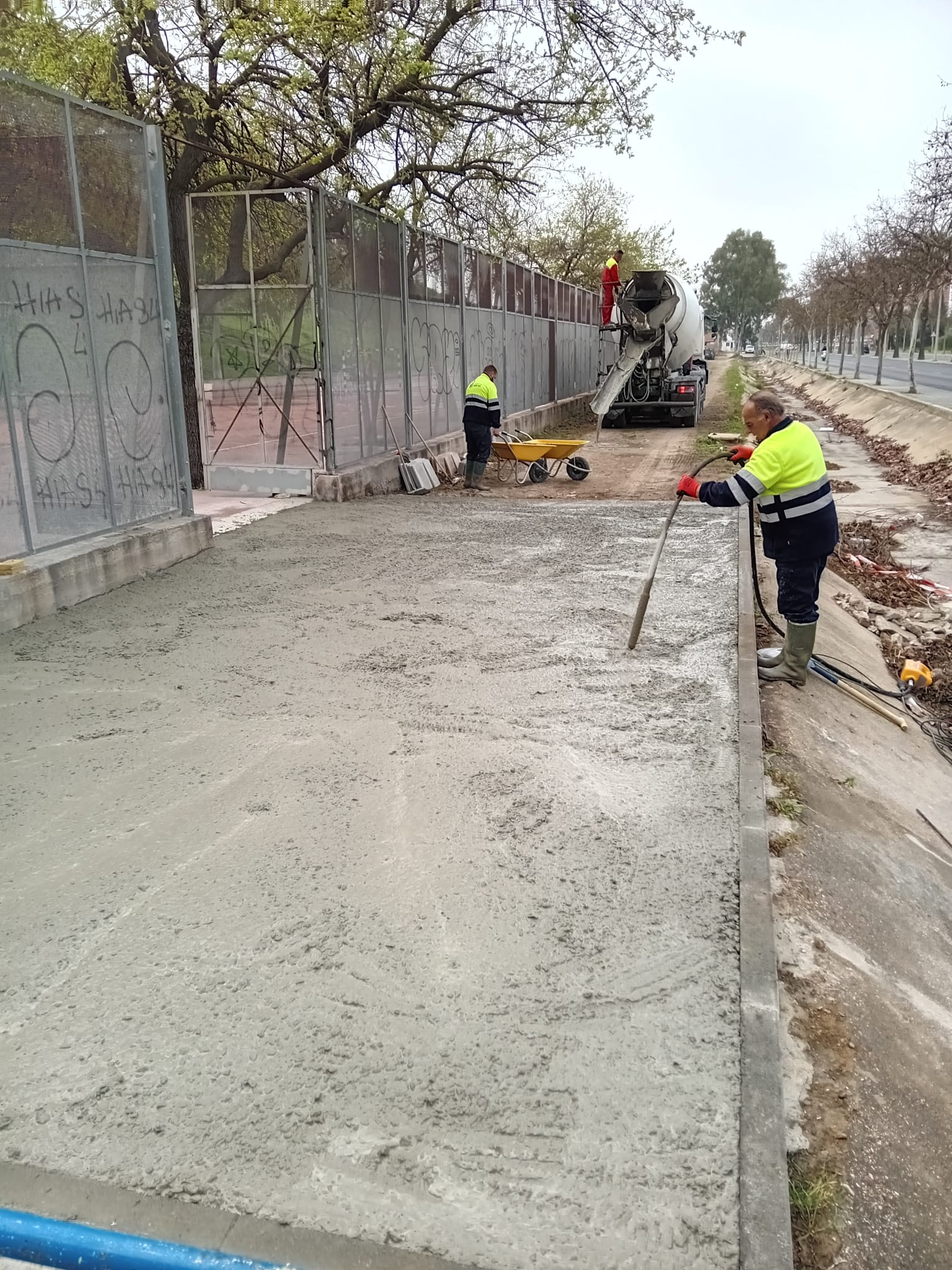 Actuaciones en la Carretera de Gibraleón