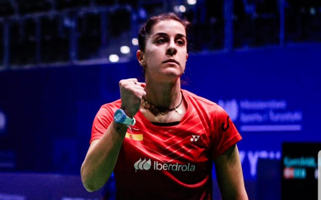 Carolina Marín liderará la expedición española, que buscará superar las 22 medallas logradas en Barcelona 92'. Fuente: Instagram oficial de Carolina Marín