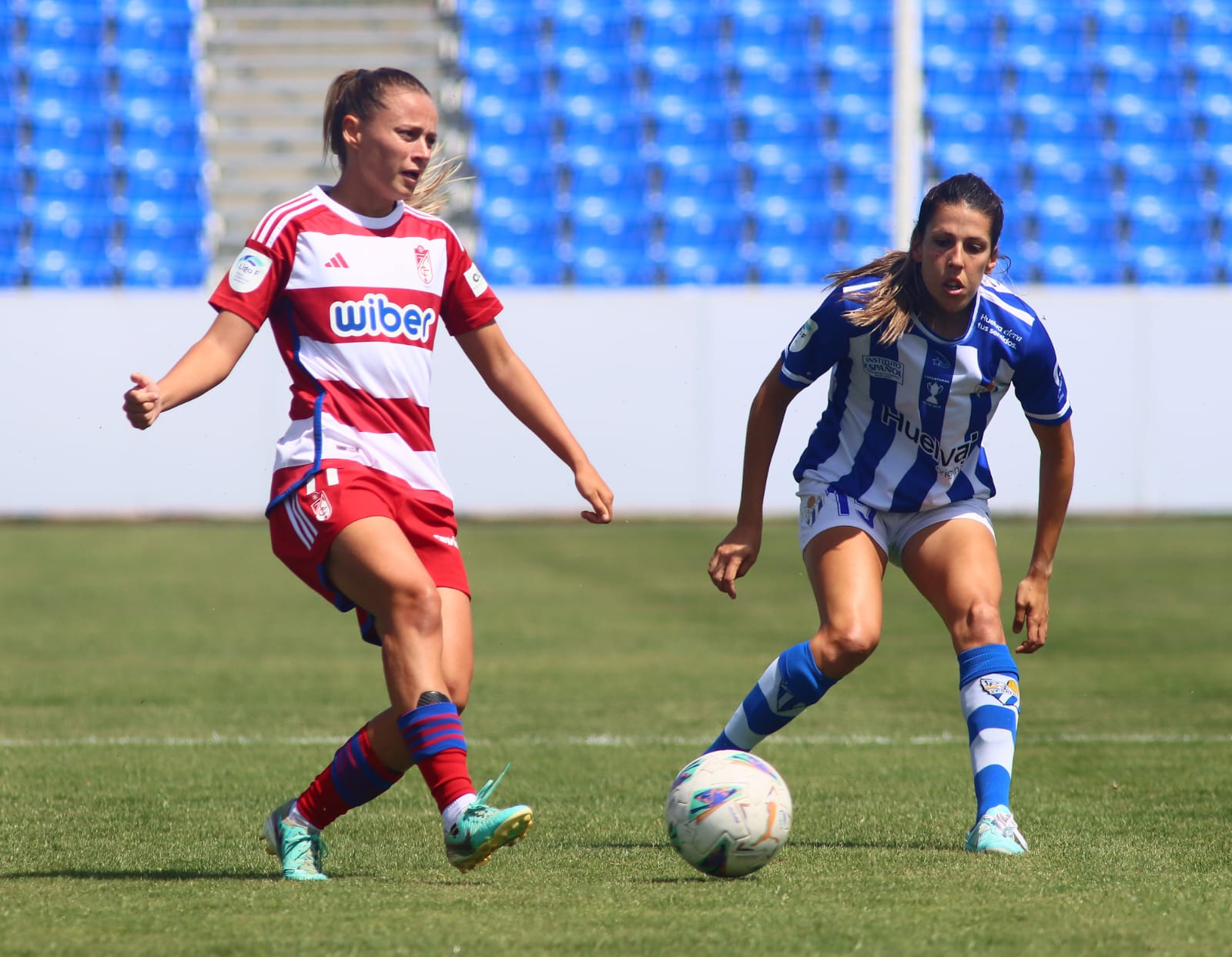 Las espartanas logran su tercer triunfo del curso, el segundo en liga y contra el mismo rival del primero. Fuente: Twitter oficial del Sporting de Huelva
