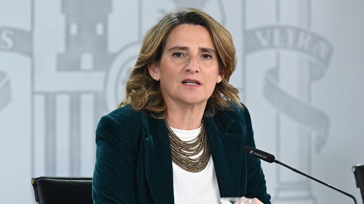 La todavía ministra para la Transición Ecológica y candidata socialista a las europeas, Teresa Ribera.