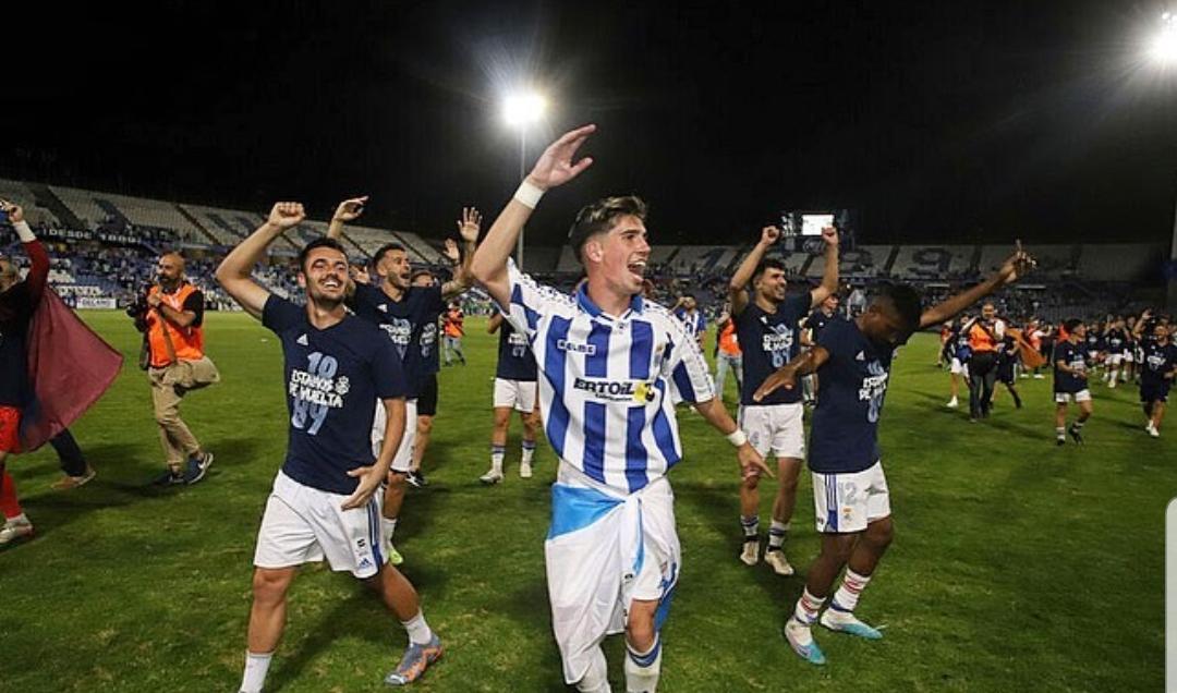 Alberto Trapero fue uno de los importantes en el ascenso del Recre a Segunda Federación, el pasado curso. Fuente: Instagram oficial de Alberto Trapero