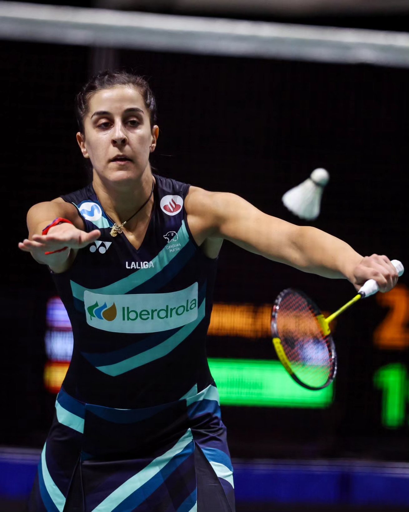 Carolina Marín hace un buen torneo de Singapur y ya mira Indonesia con ganas. Fuente: Twitter oficial de Carolina Marín