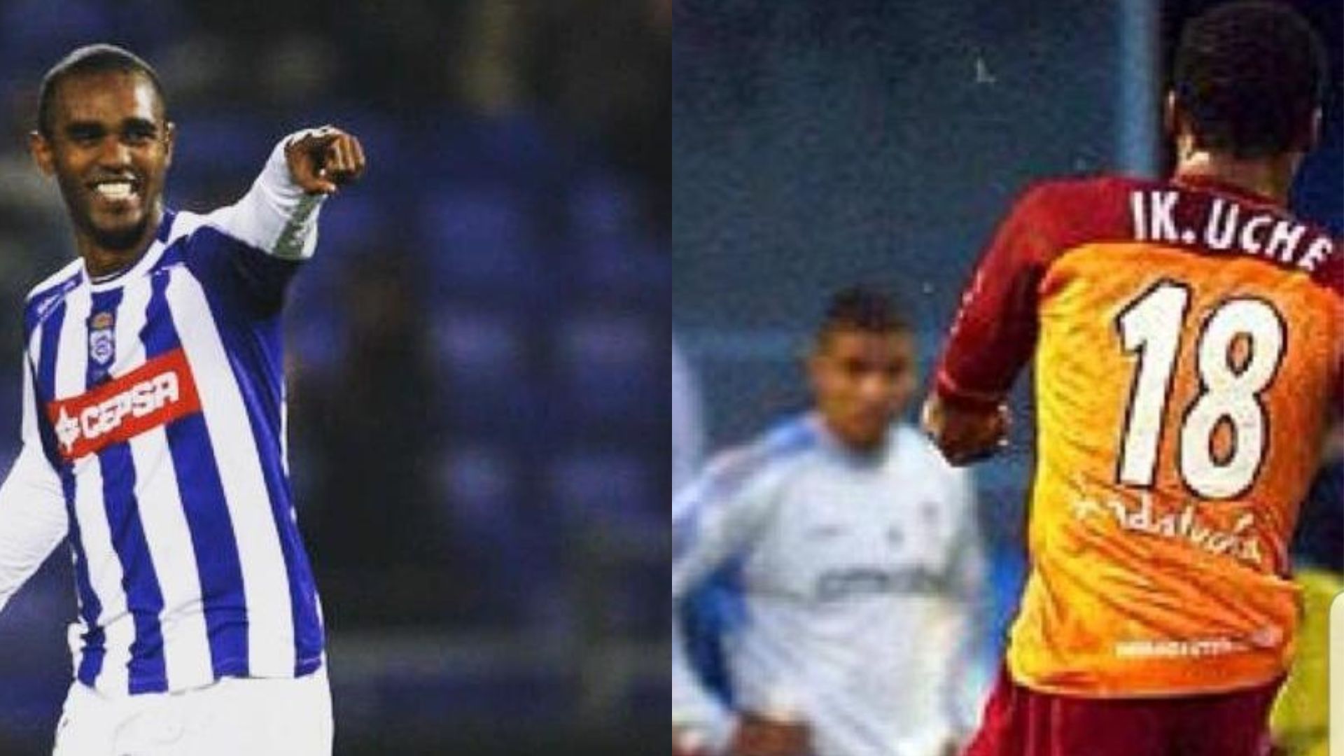 Uche y Sinama-Pongolle formaron una de las mejores duplas de la historia del Recreativo marcando 20 goles en la 2006-07- Fuente: Instagram personal de Uche y de Sinama-Pongolle