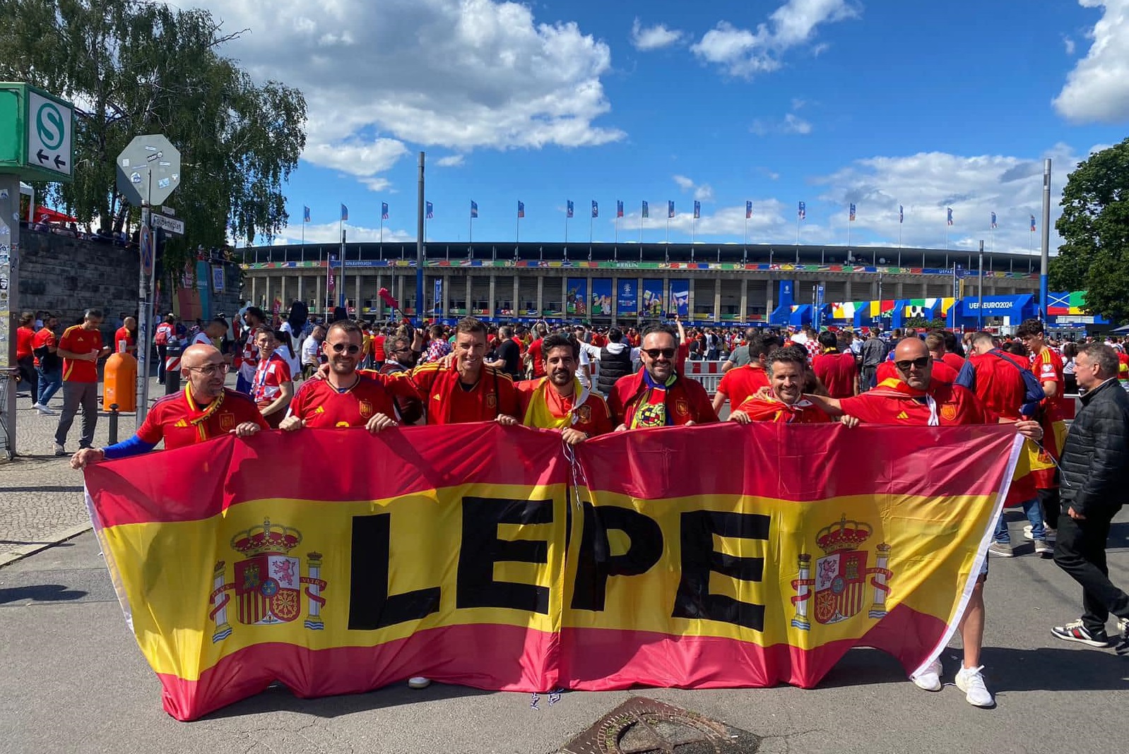 Lepe en la Eurocopa 3