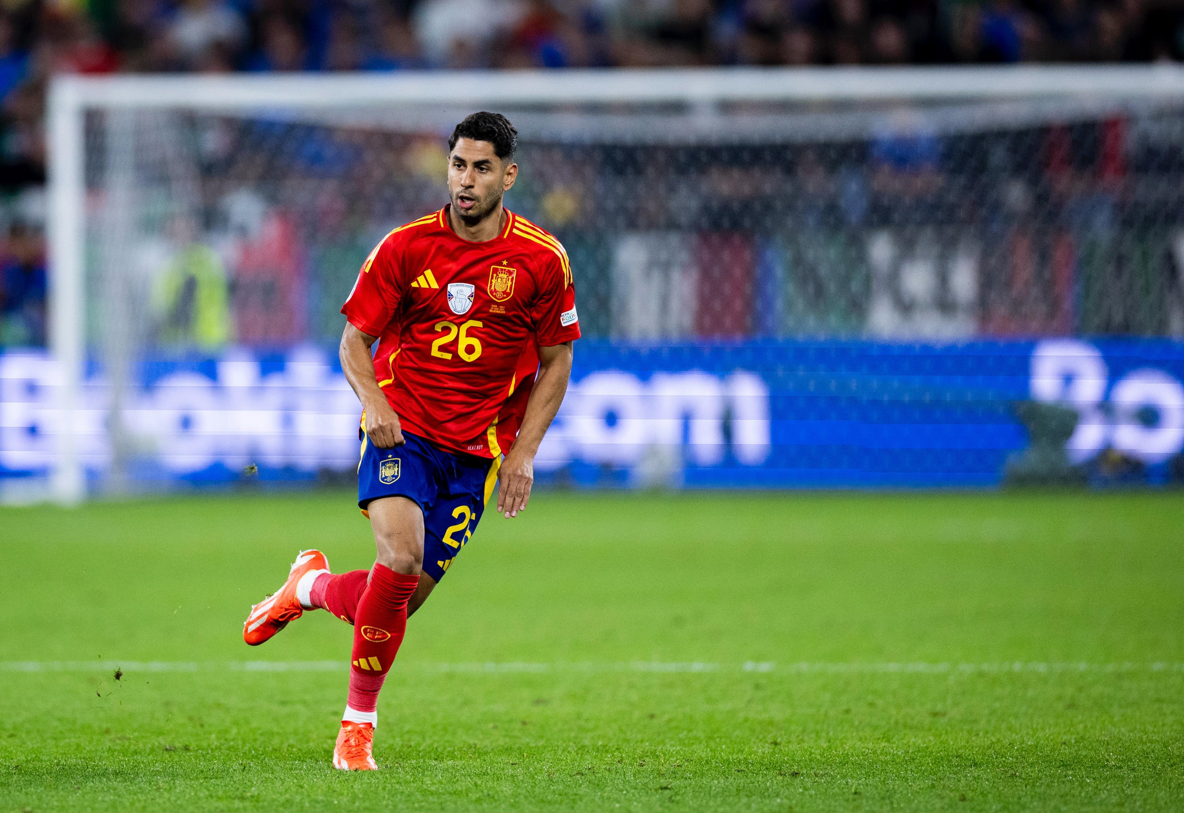 Ayoze Pérez fue el mejor de los jugadores que entraron al partido en el segundo tiempo. Fuente: Twitter oficial Sefútbol