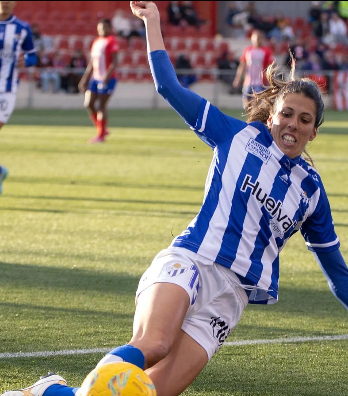 Patri Ojeda se va como la segunda jugadora con más partidos en la historia del Sporting de Huelva. Fuente: Imagen de archivo