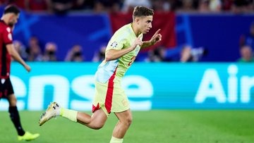 Fermín López hizo historia en la noche del lunes convirtiéndose en el segundo onubense en jugar en un torneo internacional con la selección española de fútbol. Fuente: Twitter Sefútbol