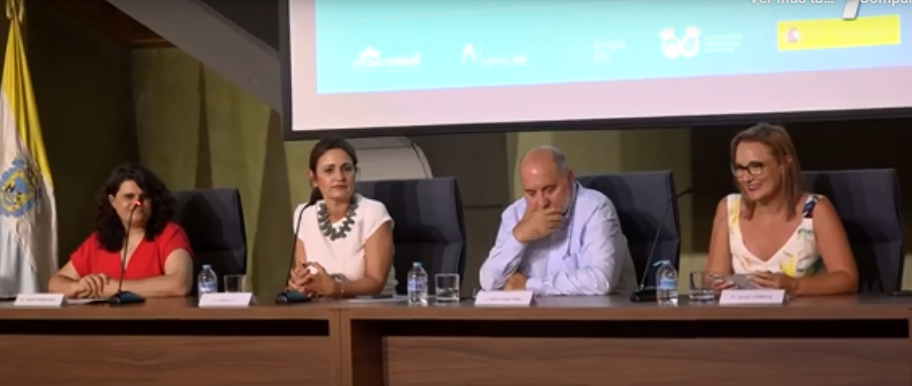 Uno de los momentos de la clausura del curso en el Foro Iberoamericano