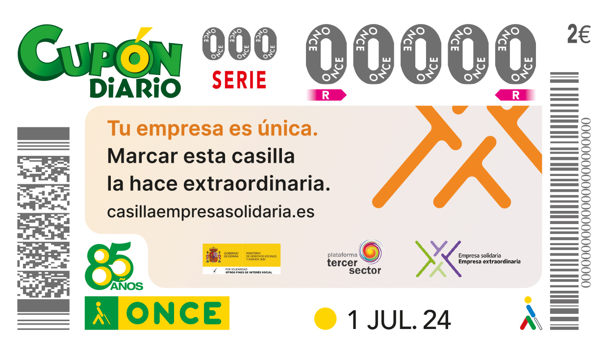 Cupón 01 de julio
