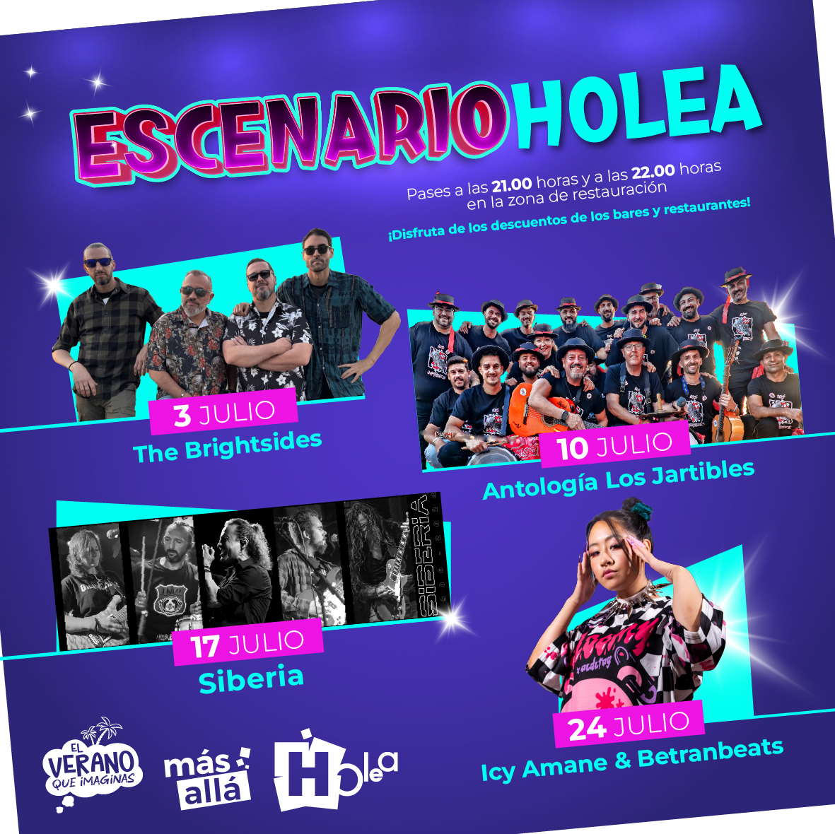 Cartel de 'Escenario Holea'.