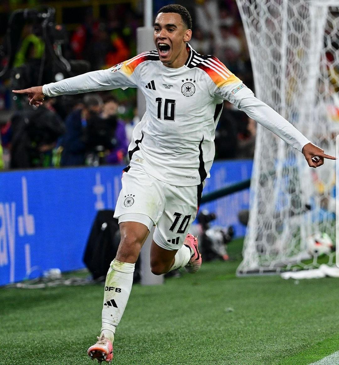 Jamal Musiala, uno de los máximos goleadores y mejores jugadores de la Eurocopa. Fuente: Instagram personal de Jamal Musiala