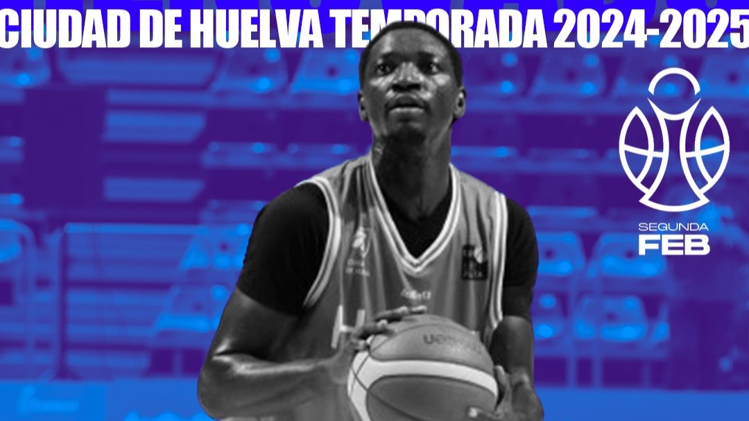 Chabi Yo renueva hasta 2025 con el Ciudad de Huelva. Fuente: Twitter oficial del CDH