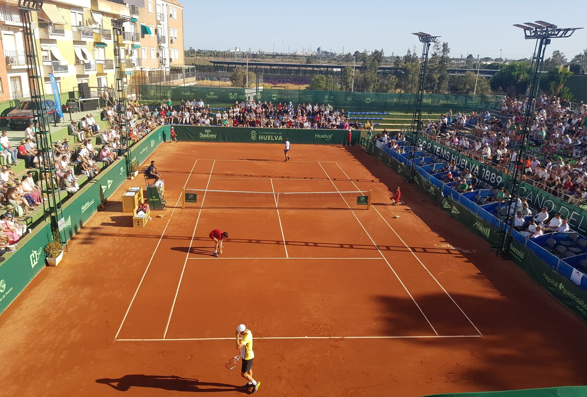 Gran espectáculo el que han dado Mérida y Thiem en las semis de la Copa del Rey de Tenis. Fuente: Yerai Valles