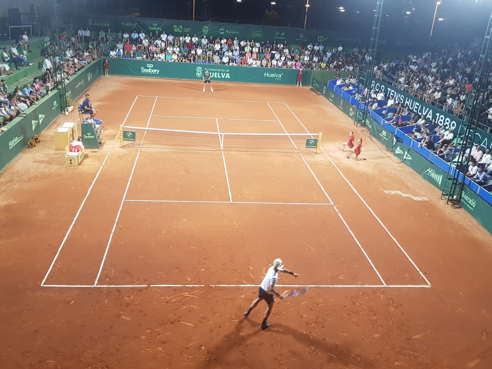 Fognini realizó un enorme encuentro. Fuente: Yerai Valles