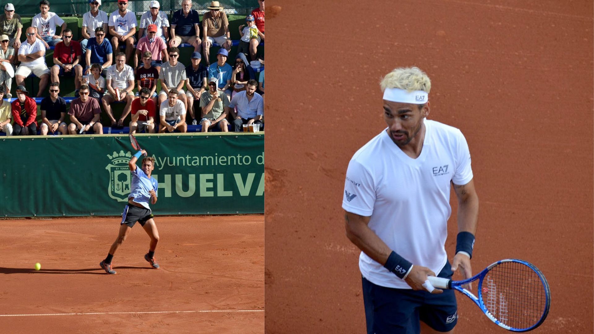 Dani Mérida y Fabio Fognini se medirán en la final masculina. Fuente: AVR