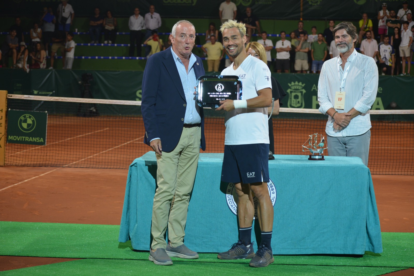 Fabio Fognini se llevó un digno subcampeonato. Fuente: AMV