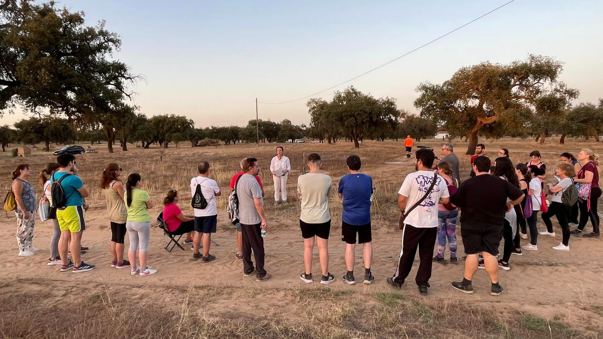 La ruta discurrió por los enclaves naturales del municipio.