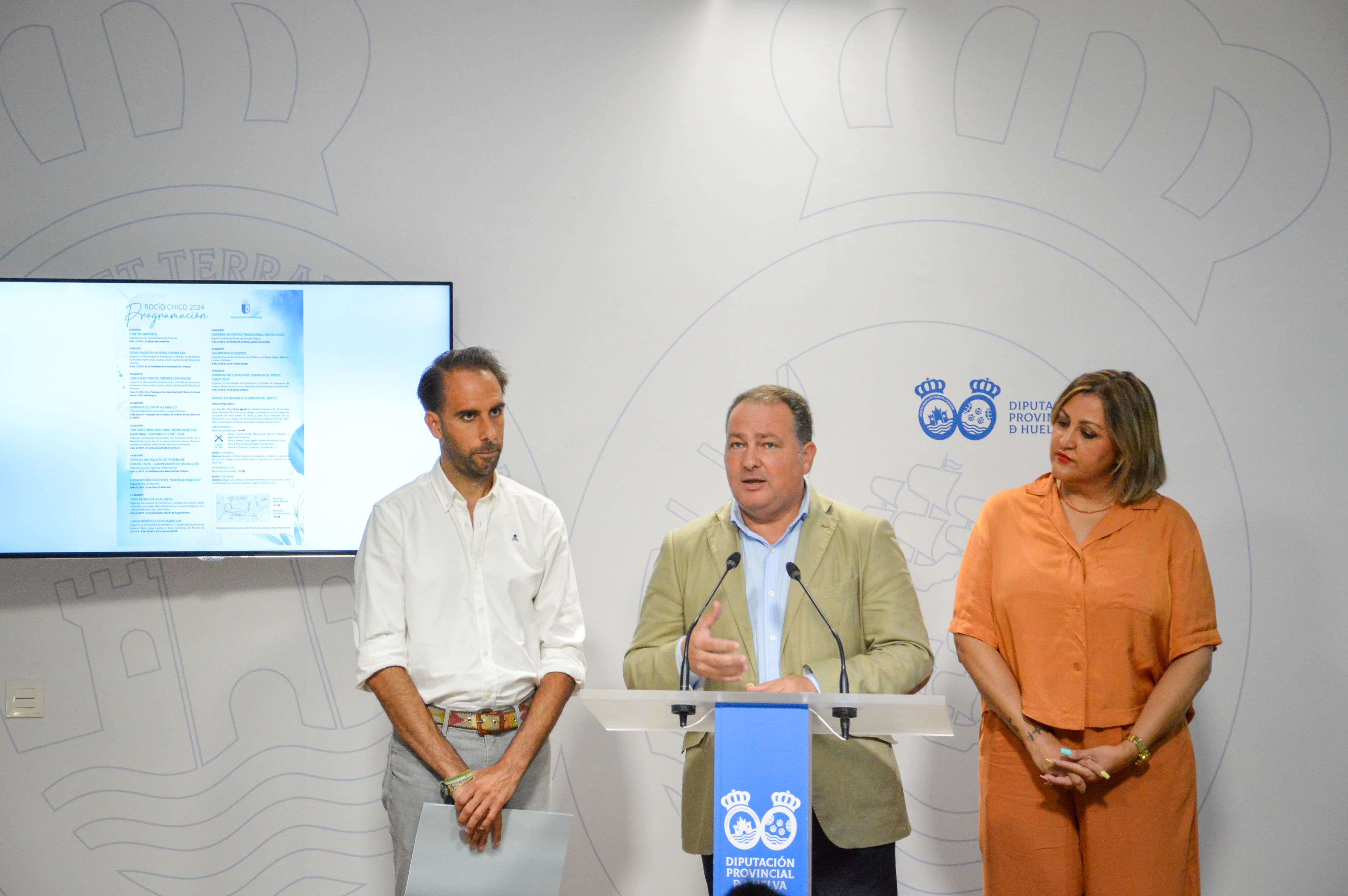 El presidente de la Diputación de Huelva, David Toscano