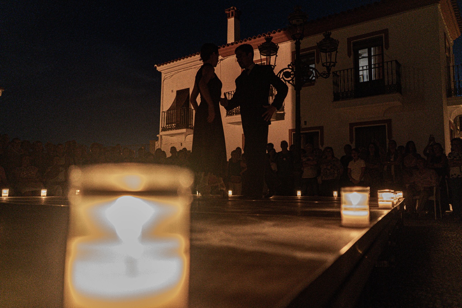 Noche de las Velas de Aroche 2024. Foto: Rafa Caballero