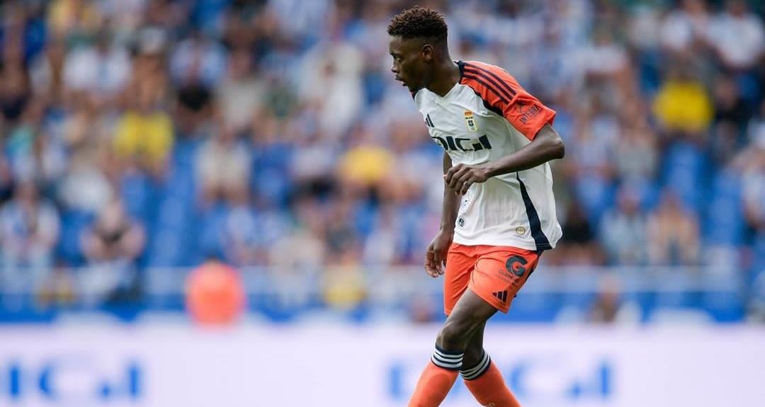 Fichaje muy apreciado por la afición carbayona. Fuente: Instragram Rahim Alhassane