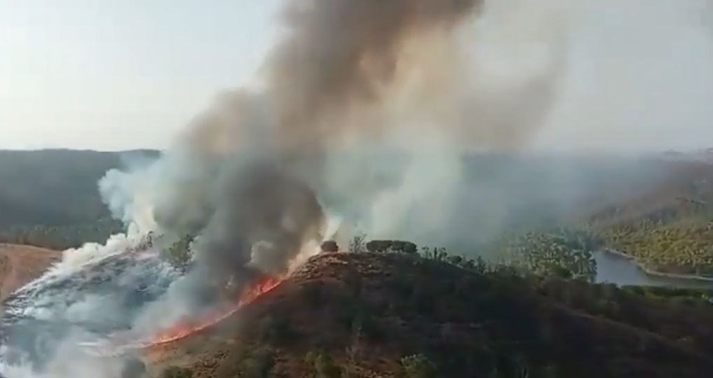 Incendio en Calañas