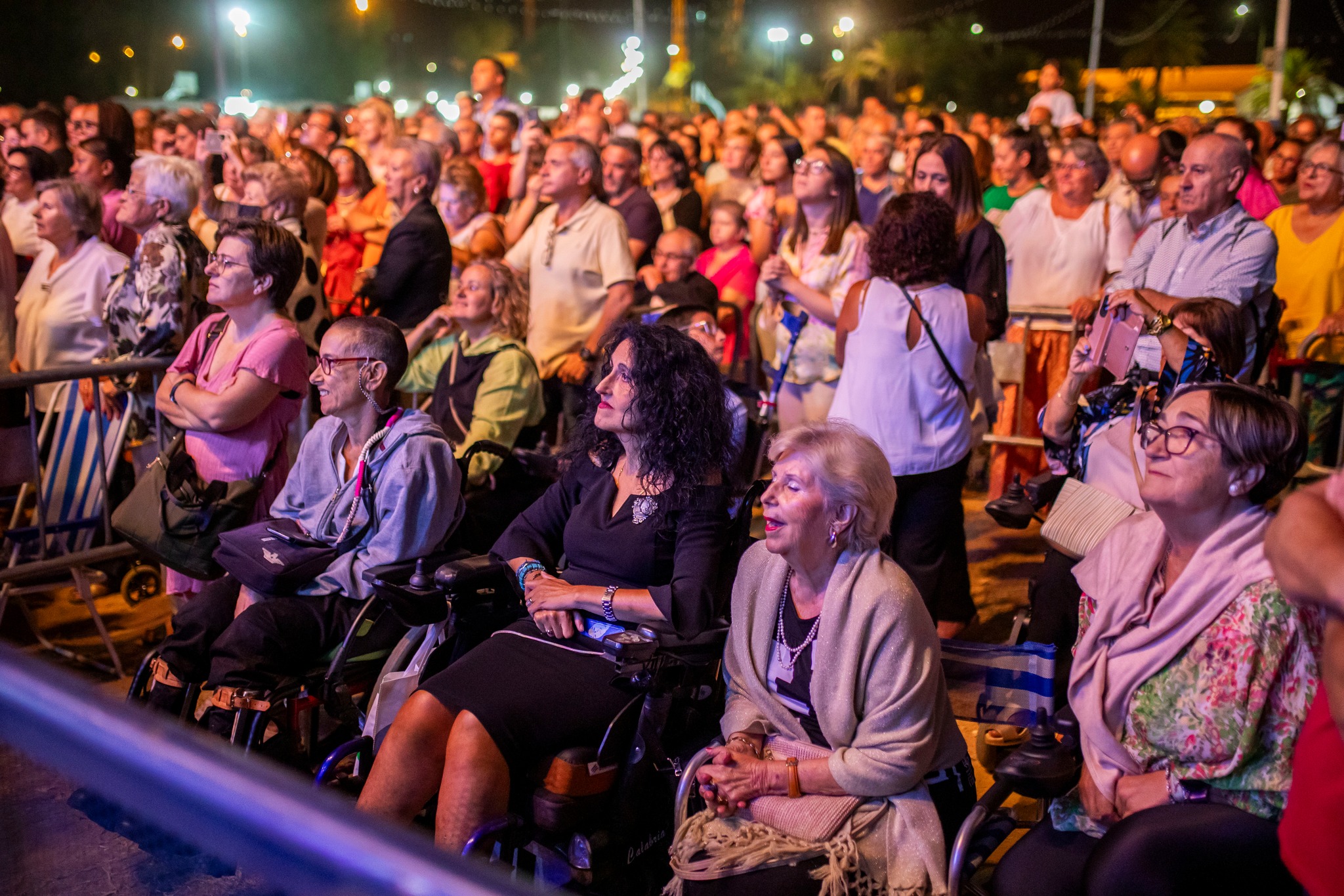 El público llenó el aforo de los conciertos