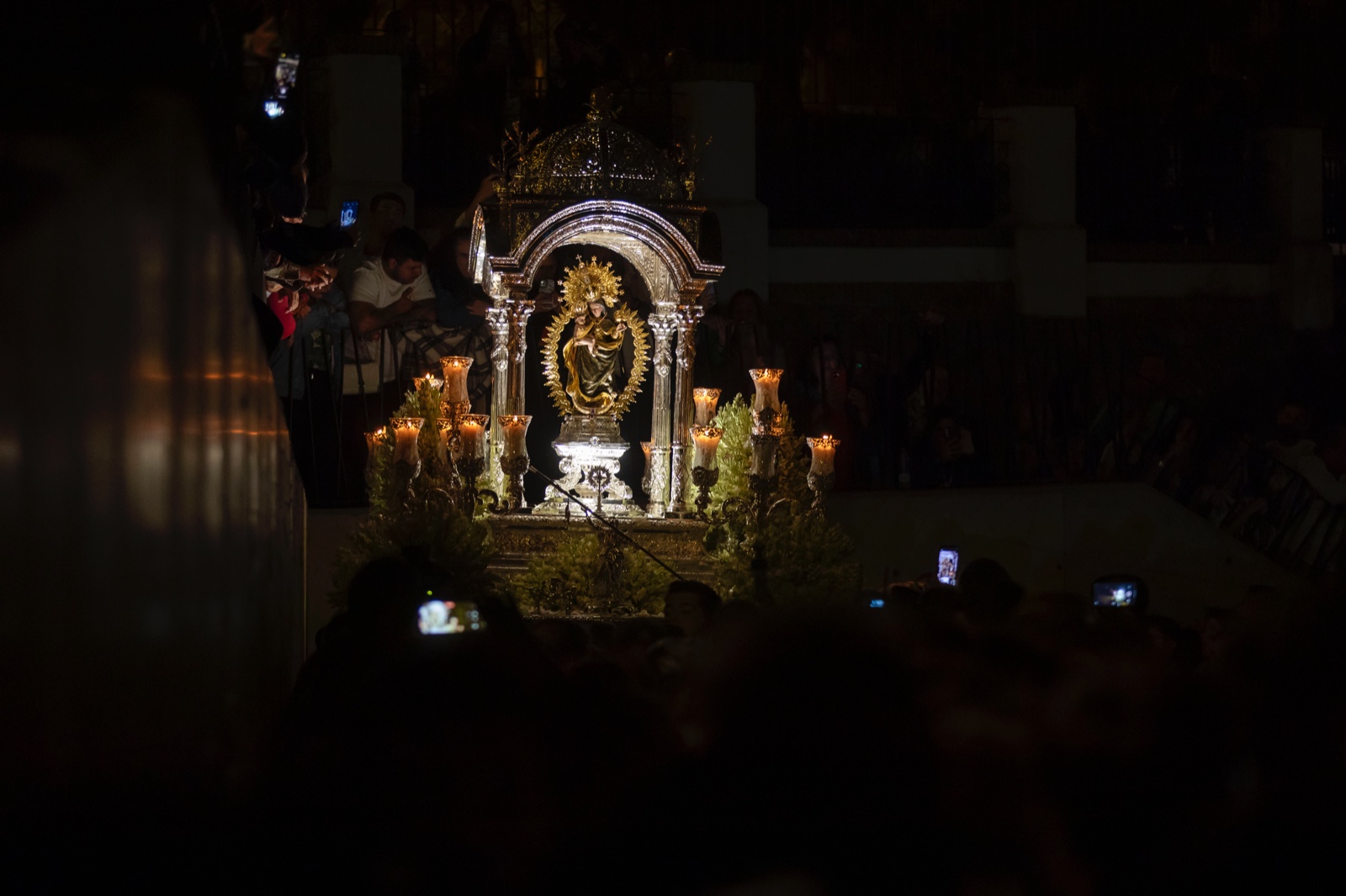 Así llegó la Cinta a su Santuario