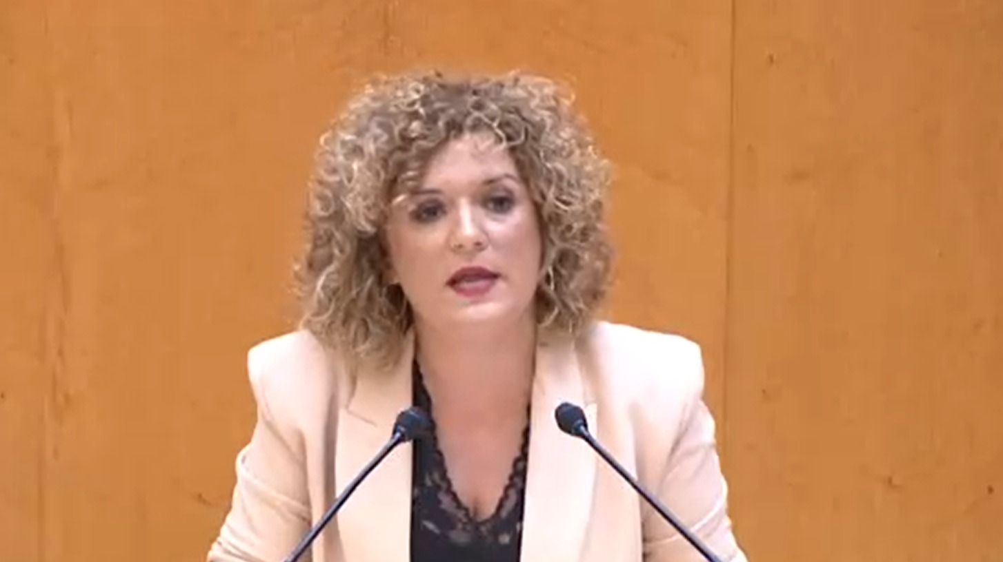 La secretaria general del PSOE de Huelva y senadora, María Eugenia Limón