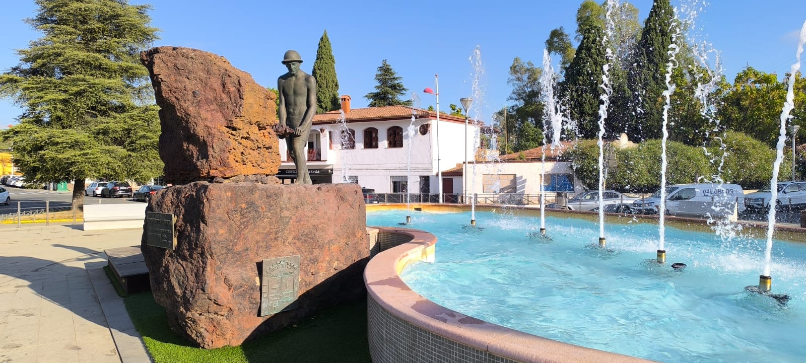 Fuente en la localidad de Riotinto