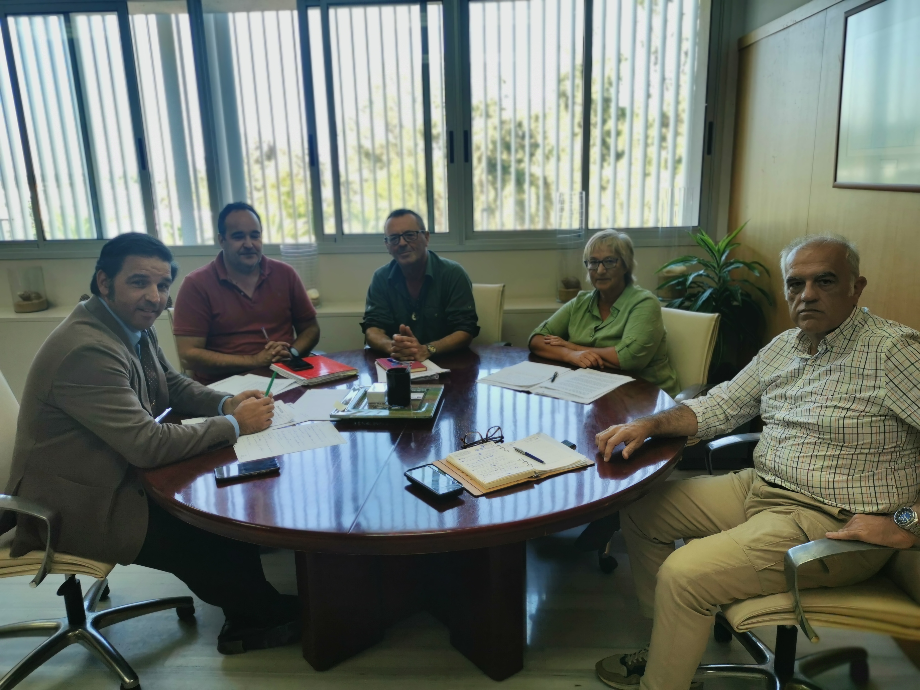 Reunión de Osprey Onuba con la Delegación de Medio Ambiente de la Junta de Andalucía en Huelva