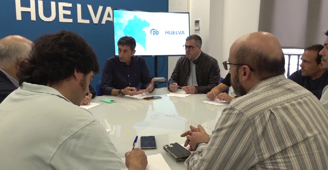 Reunión en la sede del PP